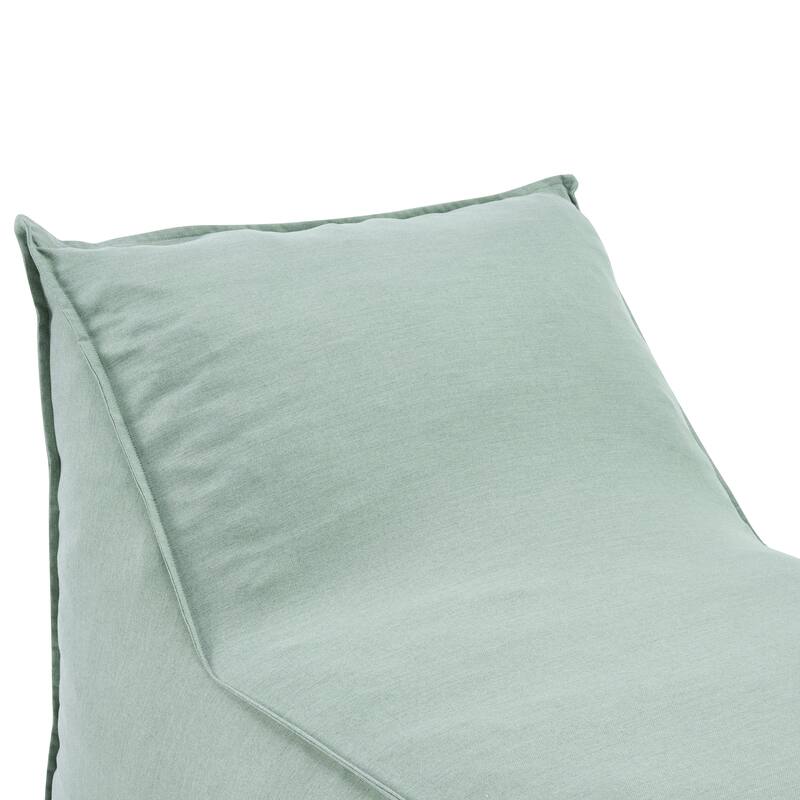 Christopher Knight Home- Carter Outdoor Fabric Bean Bag Lounge Chair