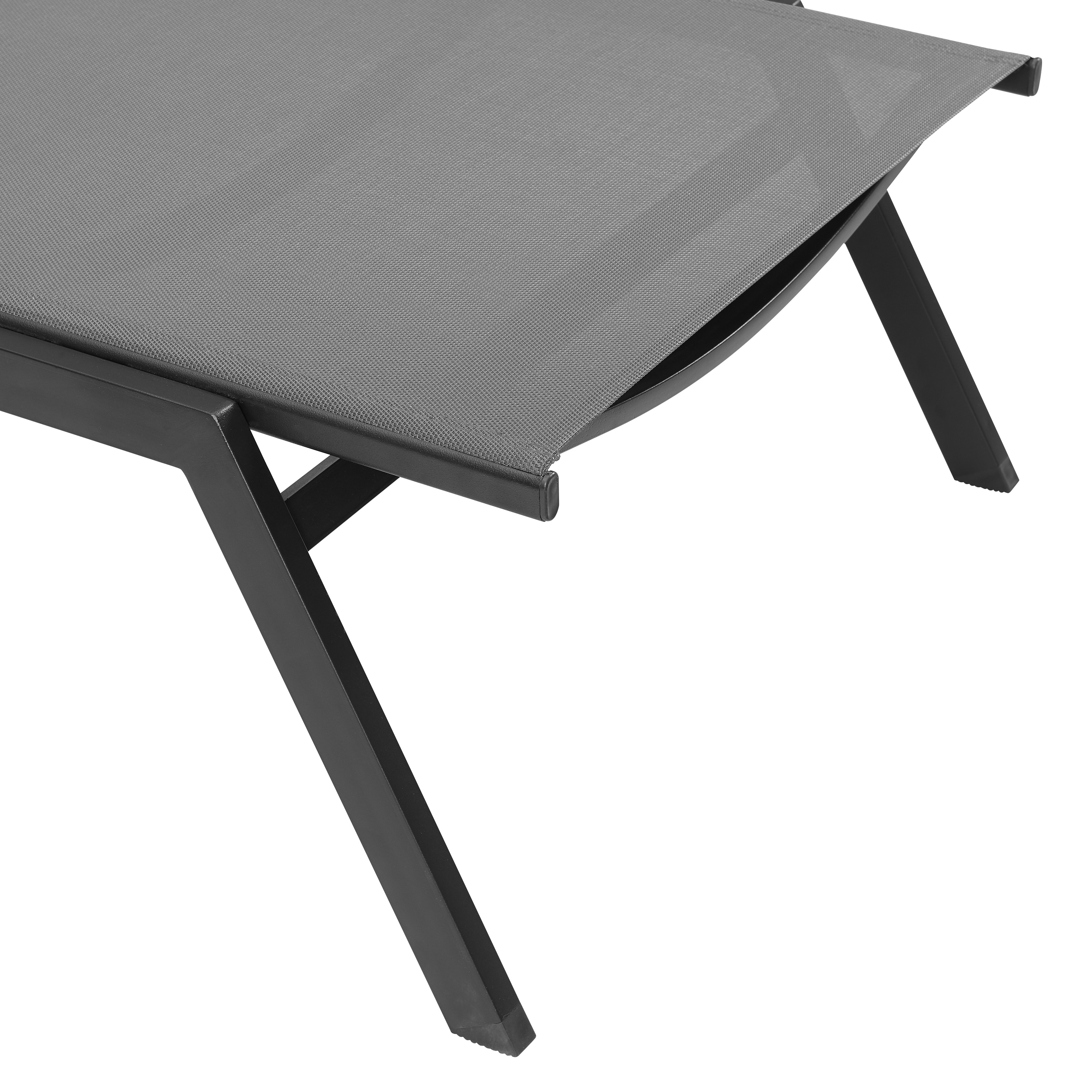 Corvus torino adjustable sling fabric patio chaise lounge 2025