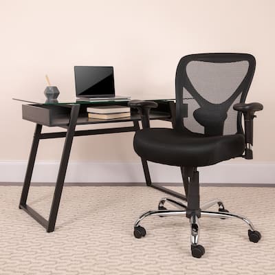 Big & Tall 400 lb. Rated Mesh Swivel Ergonomic Task Office Chair