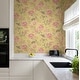 preview thumbnail 6 of 4, Seabrook Designs Niketa Floral Trail Unpasted Wallpaper