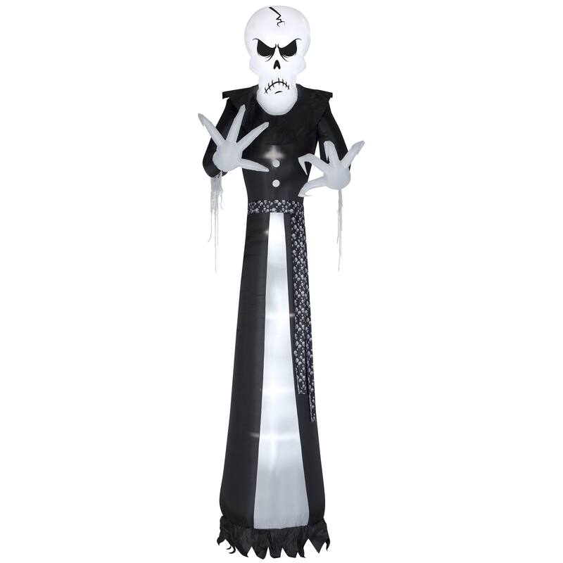 Giant Airblown Inflatable Dapper Skull Ghoul