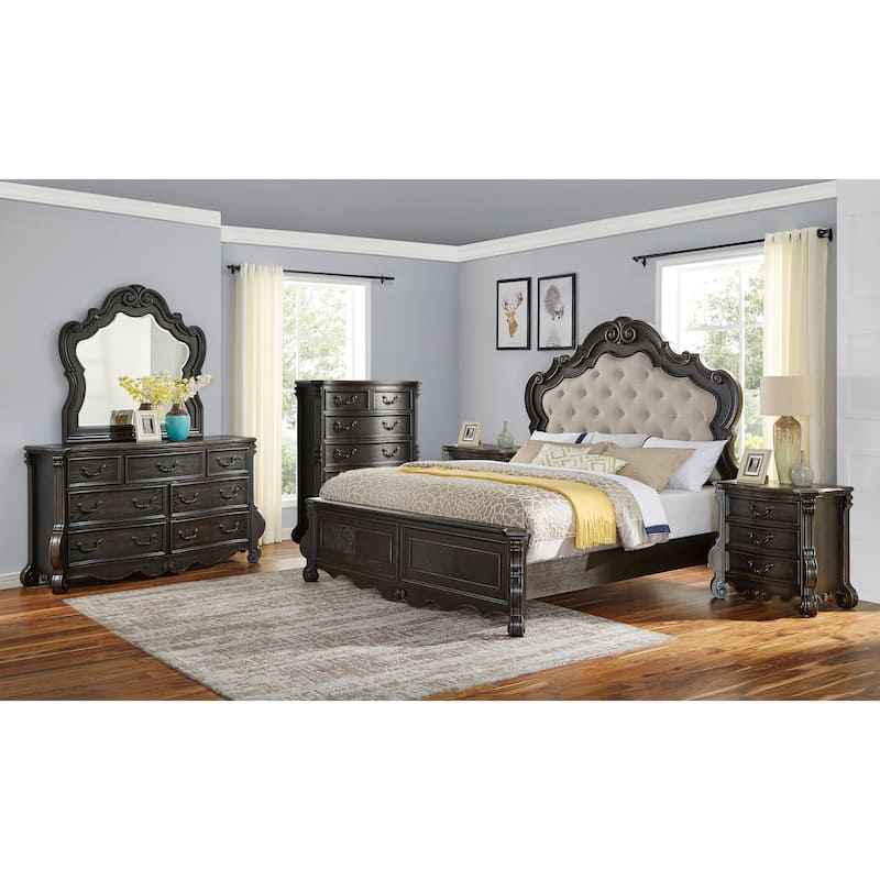 Steve Silver Raymond 6-Piece Panel Bedroom Set