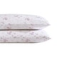 preview thumbnail 51 of 64, Laura Ashley Soft & Silky Sateen Printed Cotton Sheet Set Std Pillowcase Pair - Garden Muse Pink