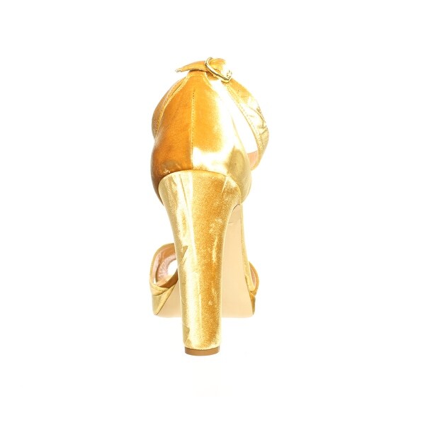 rupert sanderson gold heels