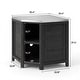 preview thumbnail 92 of 93, 100% Solid Wood Outdoor Kitchen Cabinet Set, Modular Patio BBQ Island Sideboard Buffet Pantry
