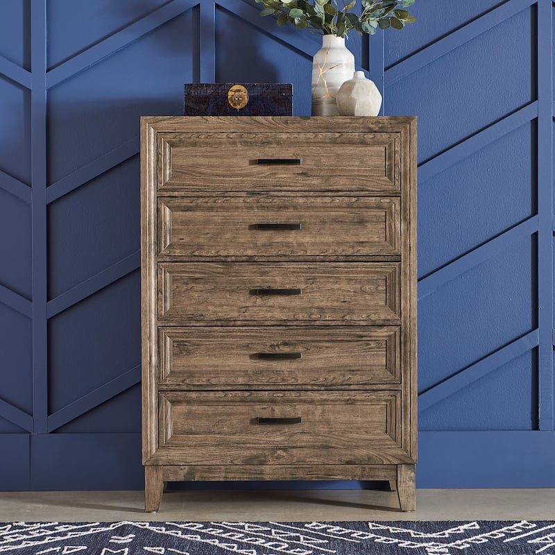 Liberty Furniture Ridgecrest Storage Bed, Dresser & Mirror, Chest, Night Stand -King, Queen