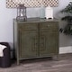 preview thumbnail 3 of 6, Handmade Imperial Green Console Cabinet (Indonesia)