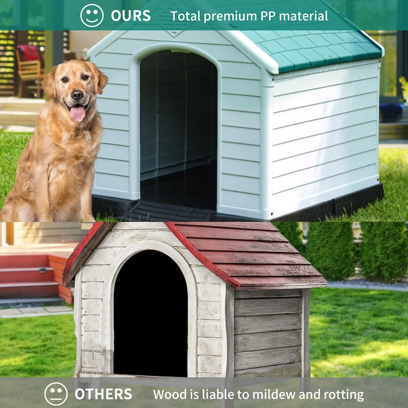 Moasis Plastic Dog House