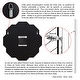 preview thumbnail 10 of 22, Interlaced Round Beveled Framed Wall Mirror for Bathroom,Vanity, Bedroom