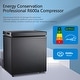 preview thumbnail 13 of 14, 1.8 Cu.Ft Chest Freezer with Removable Basket, Bottom Drain, 7-Level Thermostat, Freestanding Design for Home and Apartment