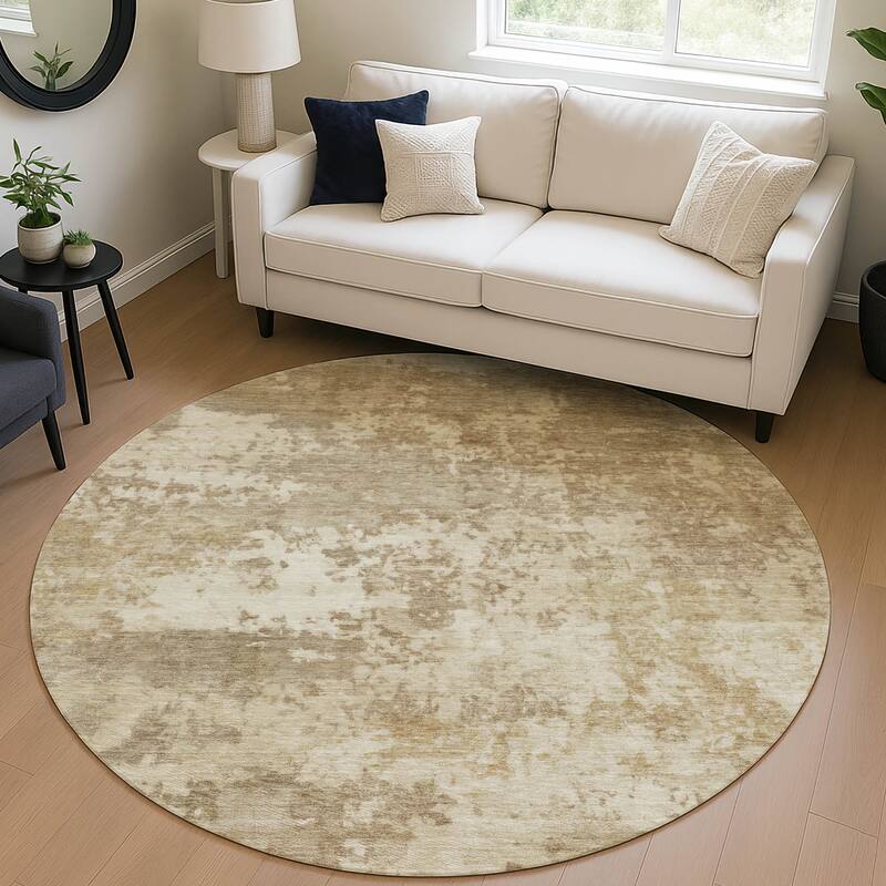 Machine Washable Indoor/ Outdoor Modern Jenna Chantille Rug