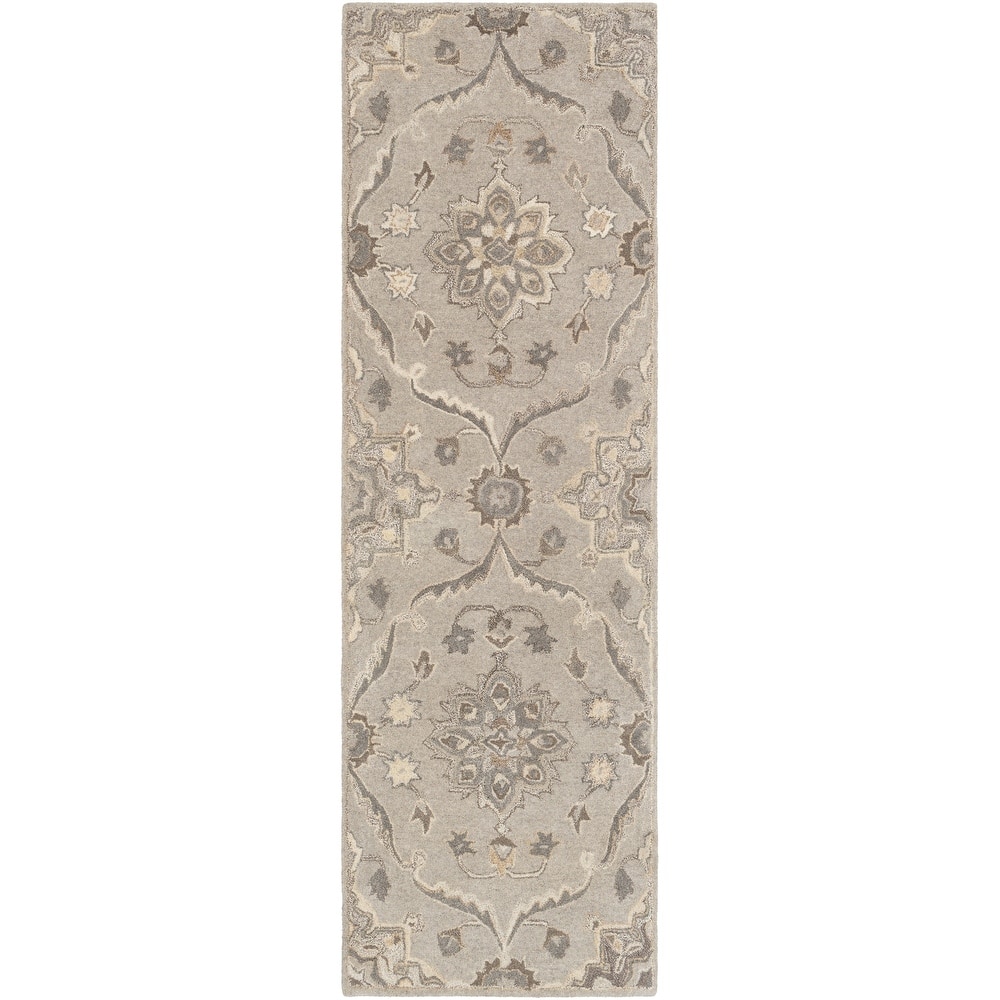 Livabliss Traditional Caesar Floral & Botanical Area Rug