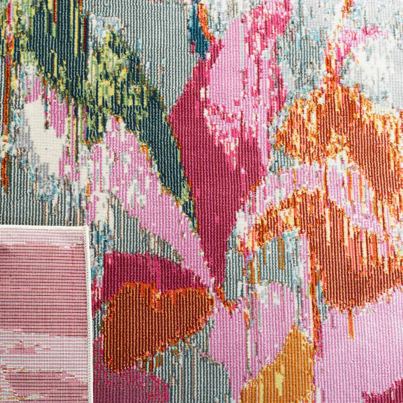 SAFAVIEH Lillian Pantalea Abstract Floral Rug