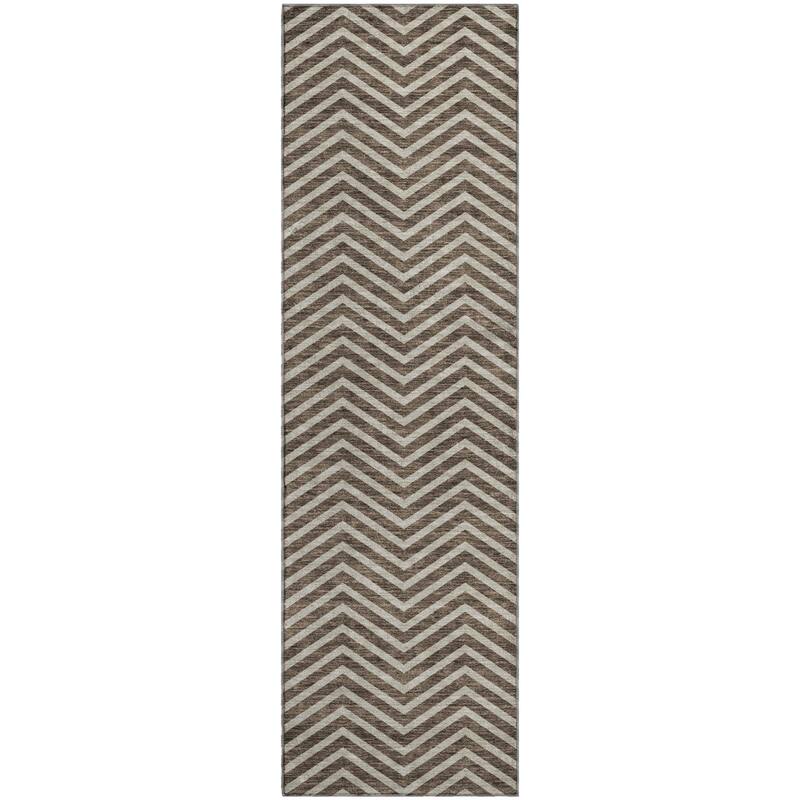 Premium Washable Super Soft Modern Chevron Mayfield Rug