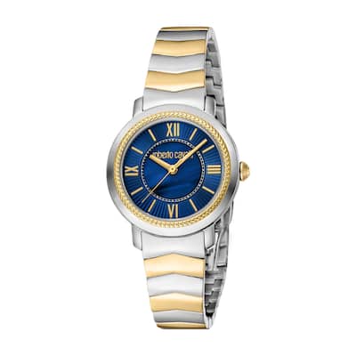 Roberto Cavalli Women RC5L056M0095 Quartz Watch - Two-Tone