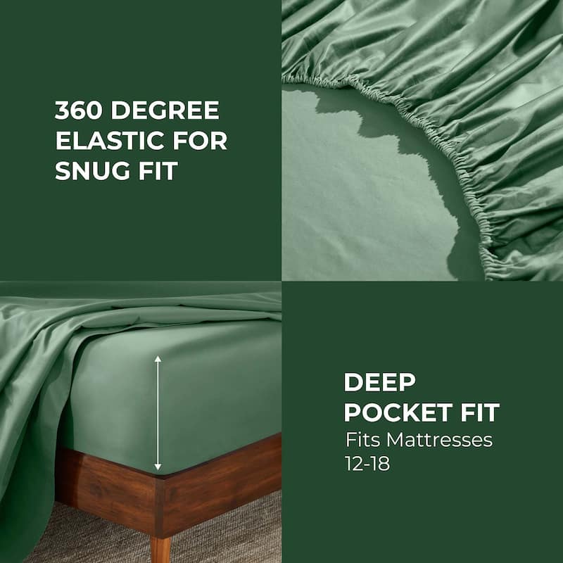 Superior Egyptian Cotton 850 Thread Count Bed Sheet Set