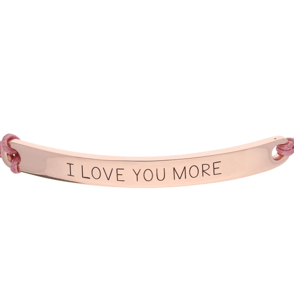 I love you discount more bracelet gold