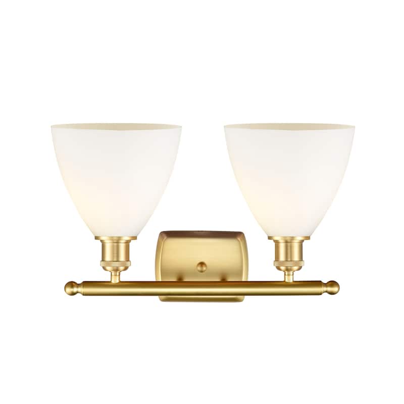 Innovations Lighting 516-2W-12-18 Bristol Vanity Bristol Glass 2 Light