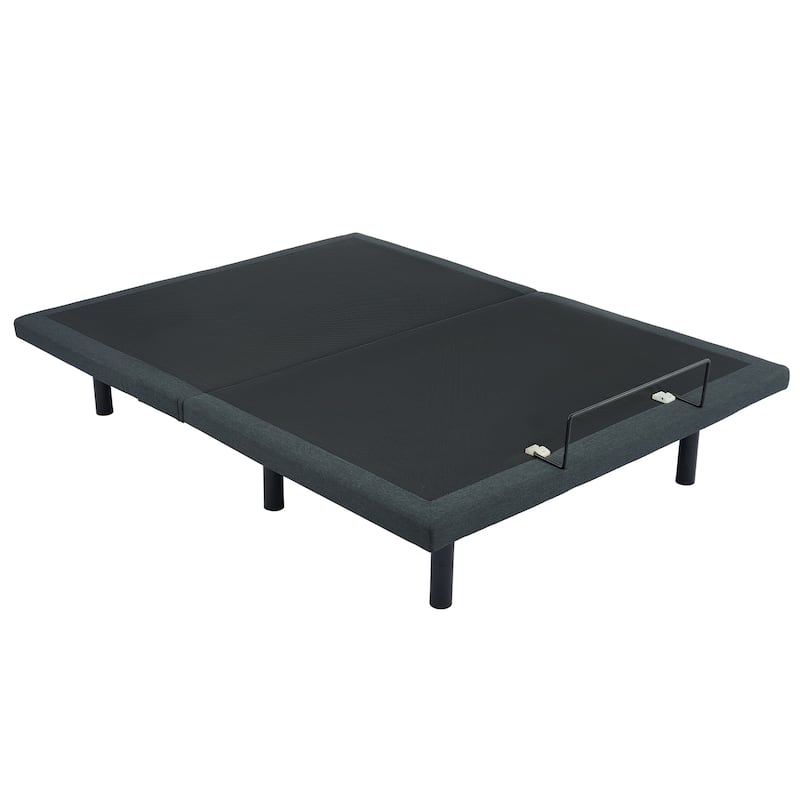 CO-Z Massaging Zero Gravity Adjustable Bed with Wireless Remote and Underbed Lighting