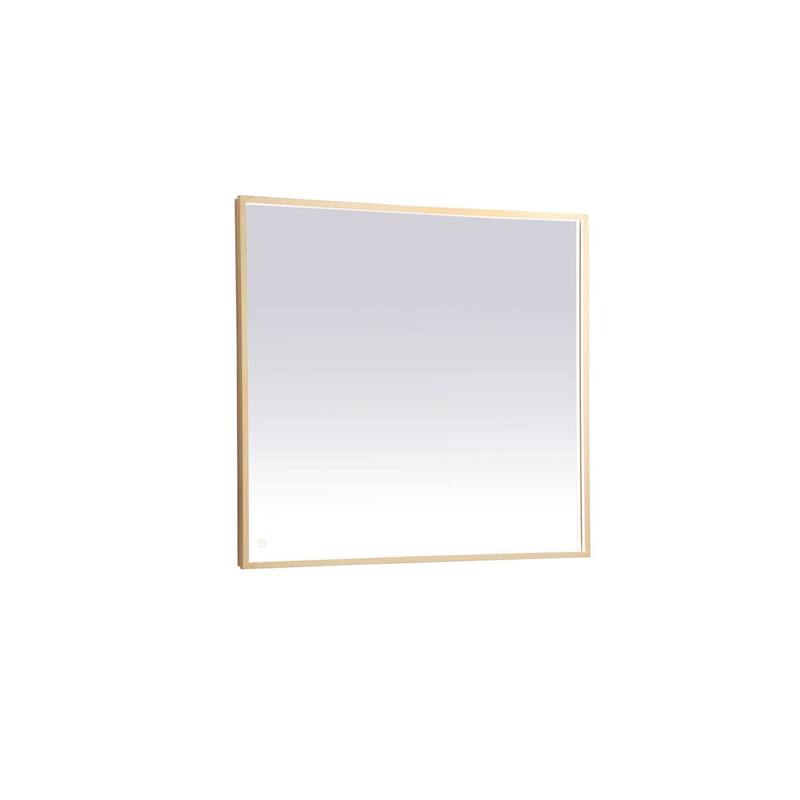 Elegant Lighting MRE63640 Pier 40" W x 36" H Modern Rectangular