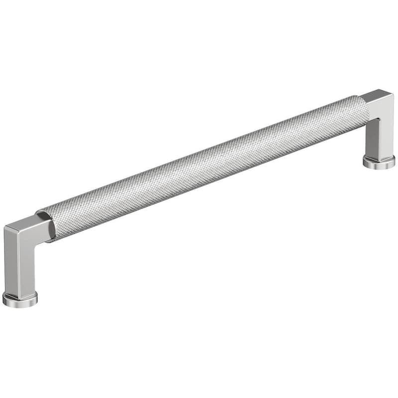 Amerock BP37627 Balata 8-13/16" Center to Center Knurled Handle - Polished Chrome