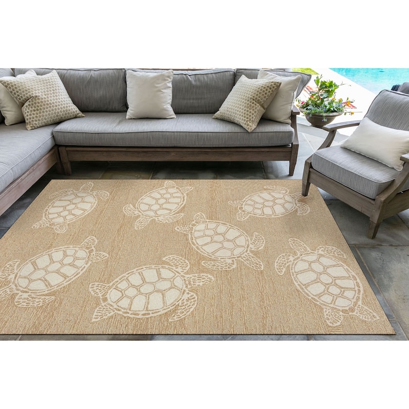 Liora Manne Capri Turtle Indoor/Outdoor Rug