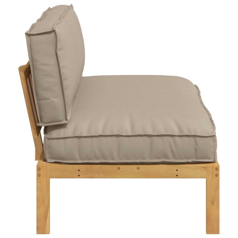 vidaXL Sofa Set in Solid Acacia Wood