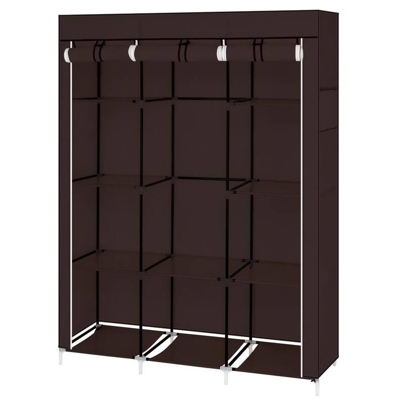 Portable Closet Organizer with 10 Shelves