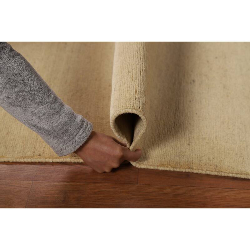 Gabbeh Modern Foyer Rug Oriental Handmade Wool Carpet - 2'9"x 4'0"