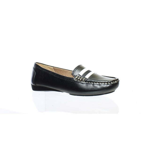 size 5 black loafers