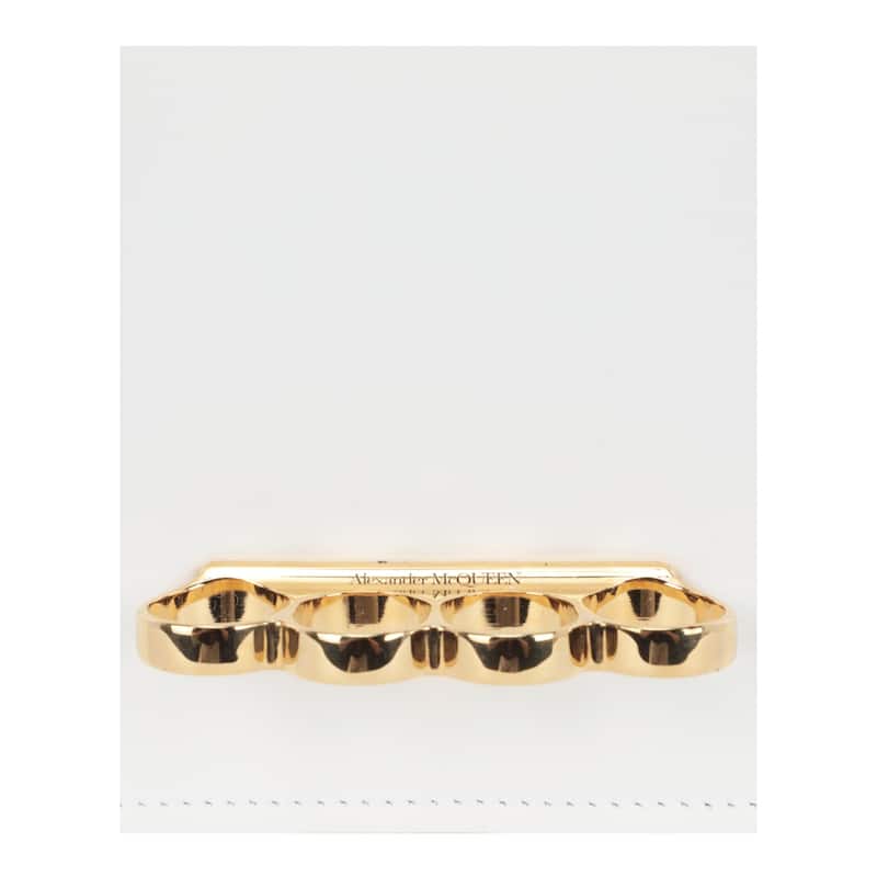 Alexander McQueen Four Ring Crossbody Bag