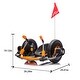 preview thumbnail 35 of 34, High-Speed 12V Ride On Toy with Pedal Accelerator, Dual Motors, Big Wheels, and Safety Belt