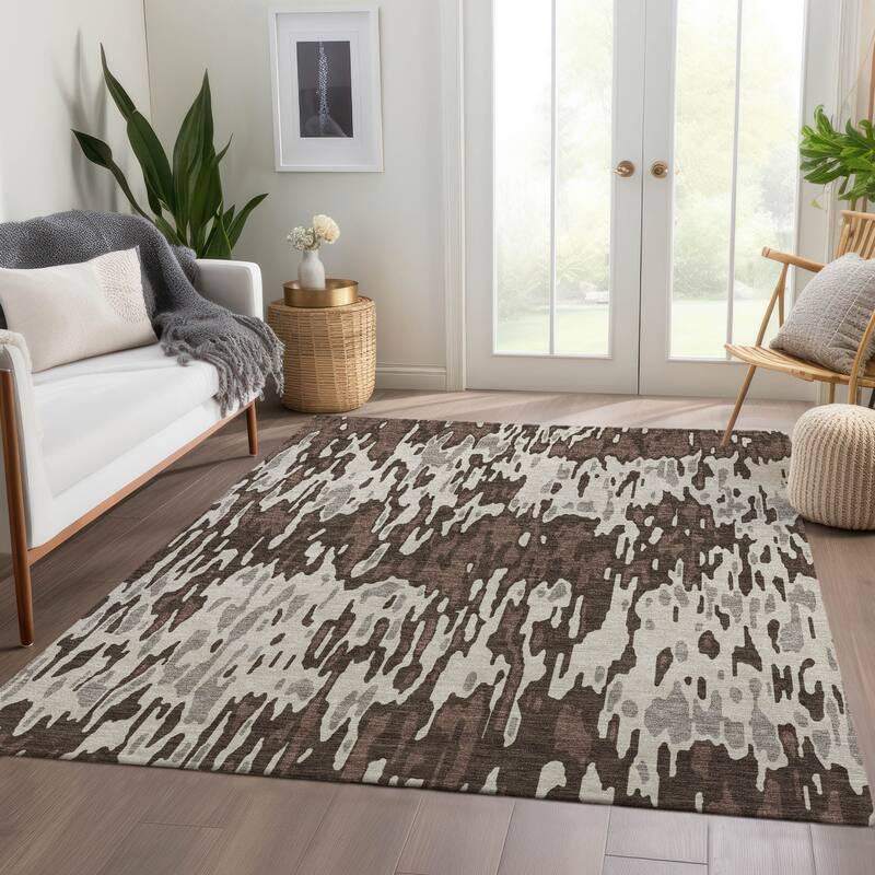 Premium Washable Super Soft Abstract Harmony Mayfield Rug