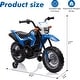 preview thumbnail 9 of 10, Electric Kids Ride-on Motorcycle, Motorbike with Training Wheels