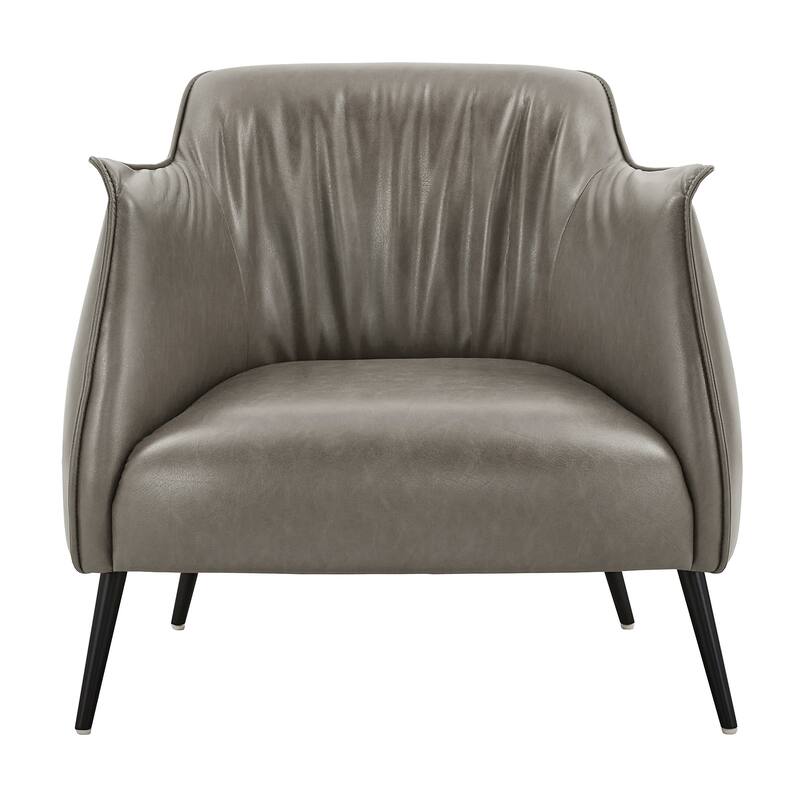 Brno Leather Gel Accent Chair by iNSPIRE Q Modern