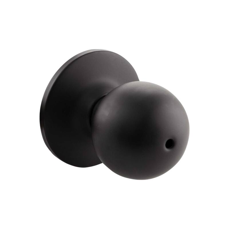 Design House 779108 Ball Privacy Bed and Bath Door Knob