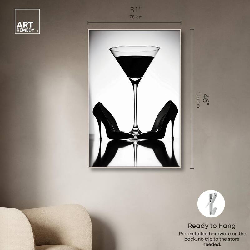 Step and Sip II Canvas by Art Remedy
