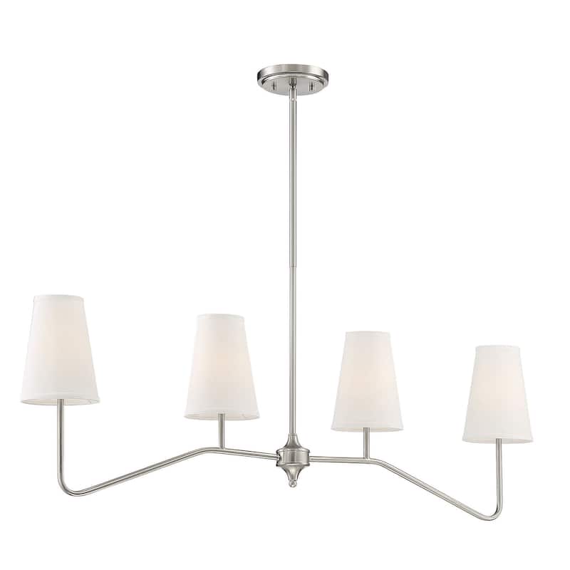 Meridian M10078 4-Light Linear Chandelier