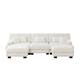Option White+3 Seat+2 Ottomans