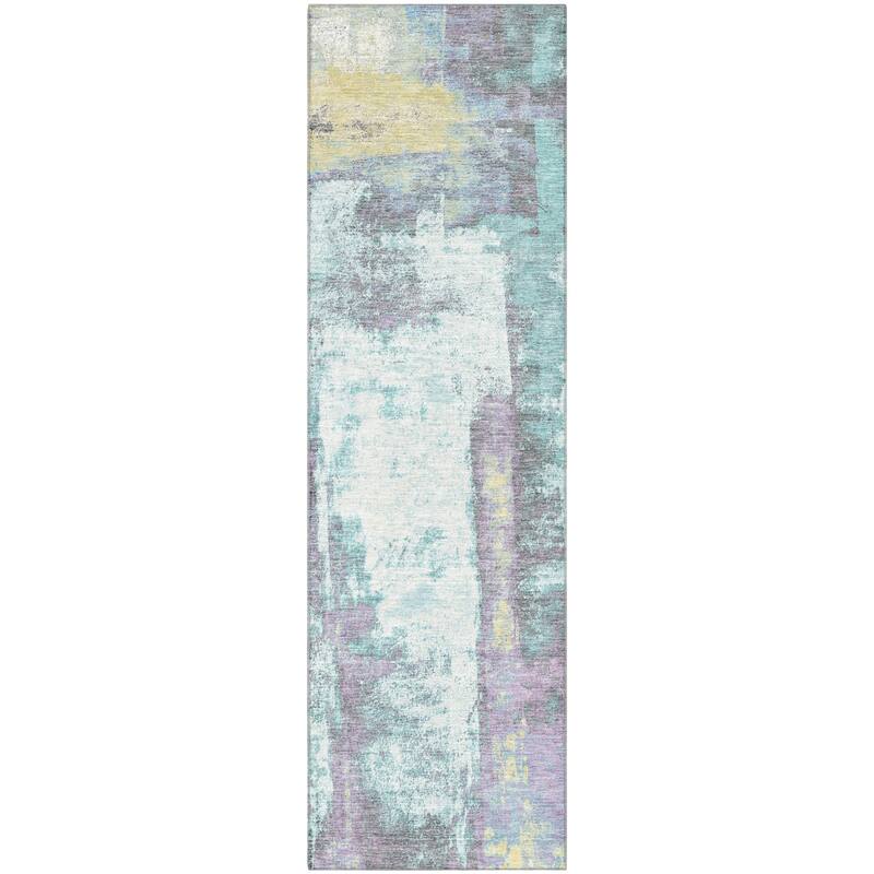 Premium Washable Super Soft Abstract Impressions Mayfield Rug