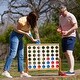 preview thumbnail 5 of 6, YardGames 3 x 2' Giant 4 in a Row Backyard Multi Player Outdoor Game (2 Pack)