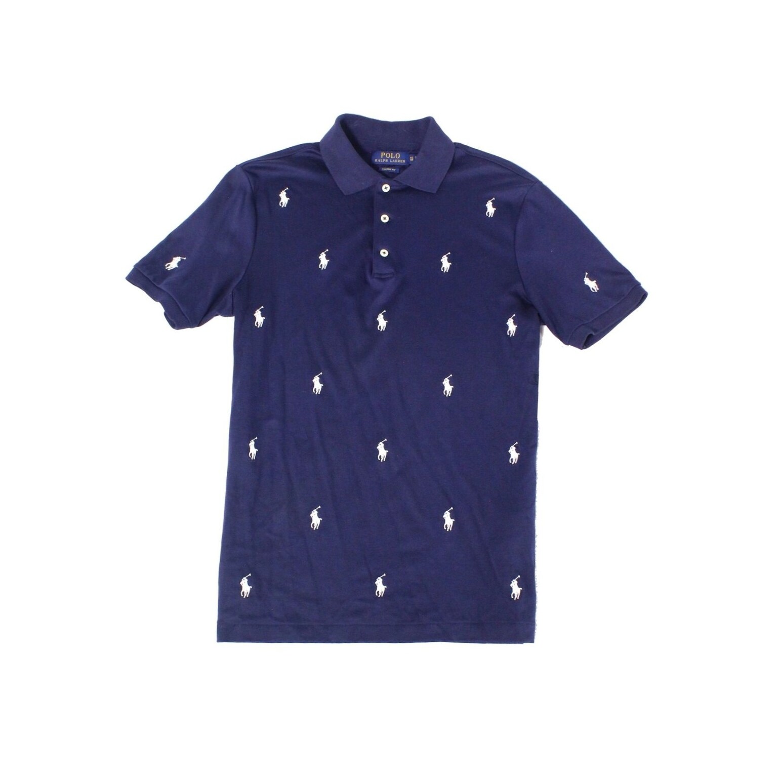 all over pony polo shirt