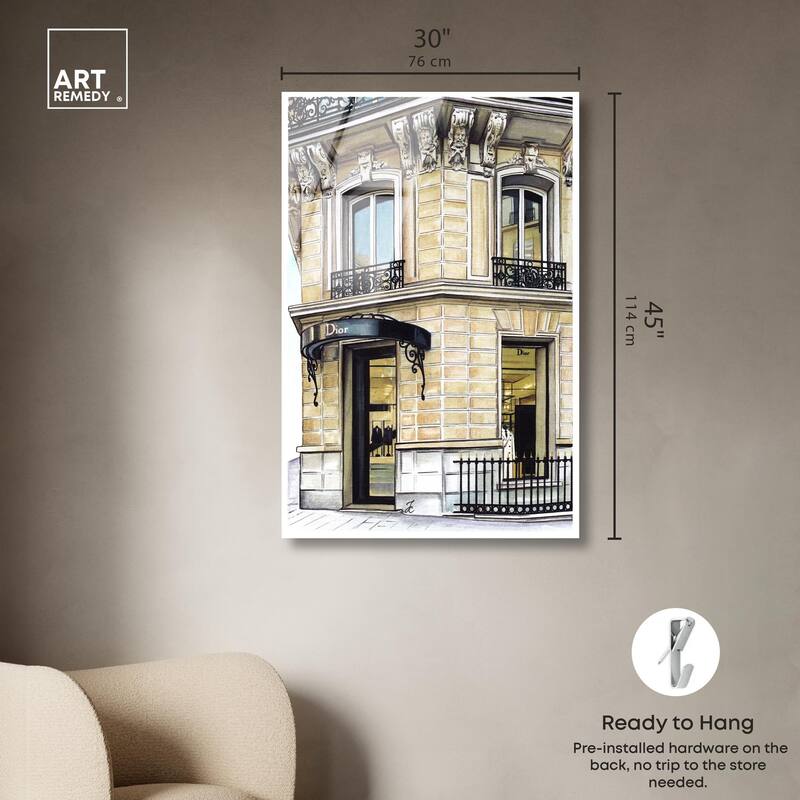 Doll Memories - Glamorous Drama Acrylic by Art Remedy, Ready to Hang