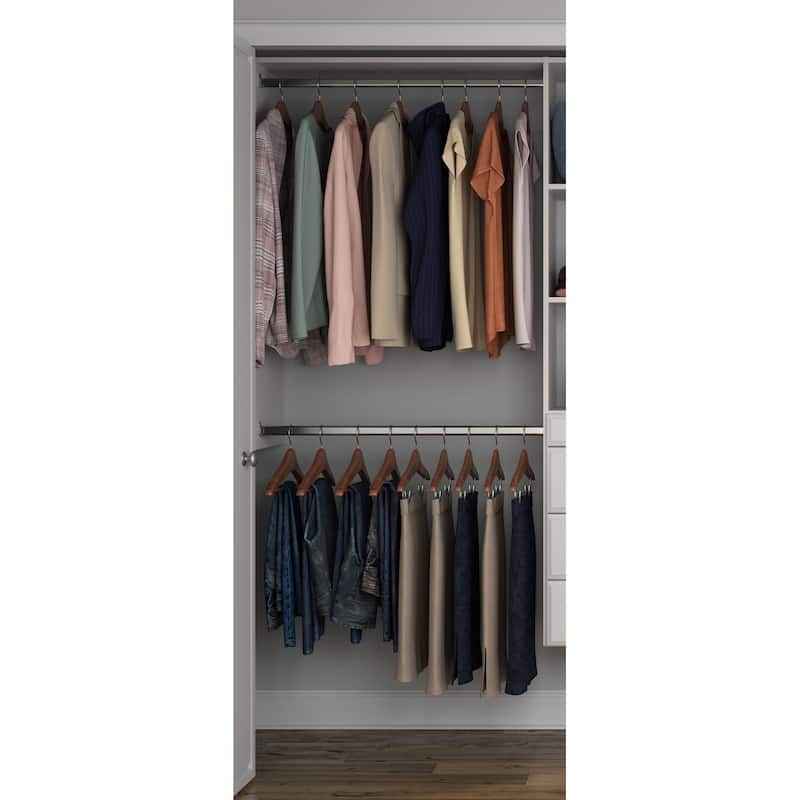 Easy Track Deluxe Closet Kit