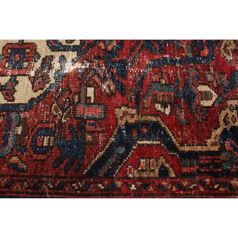 ECARPETGALLERY Hand-knotted Antalya Vintage Red Wool Rug - 3'3 x 5'10