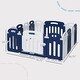 preview thumbnail 2 of 7, Foldable 14 Panels Baby Playpen Sturdy Safety Play Yard for Babies and Toddlers