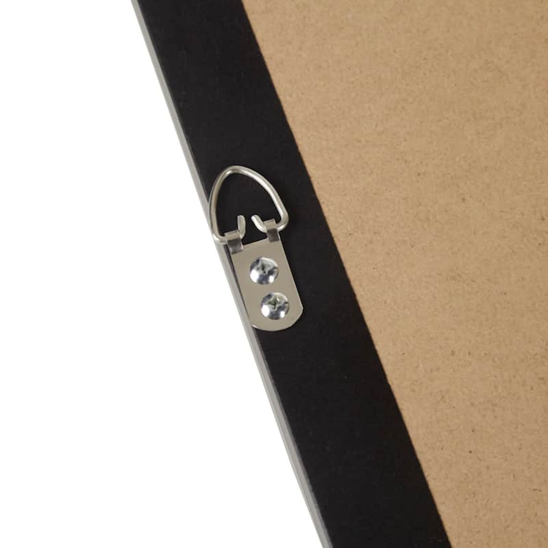 Roomfitters Framed Medallion Rice Paper Shadow Box Wall Decor, Artisan Off White Art with Natural Wood Finish Frame