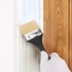 preview thumbnail 5 of 3, 2" Width Small Paint Brush Natural Bristle with Wood Handle Tool - Black