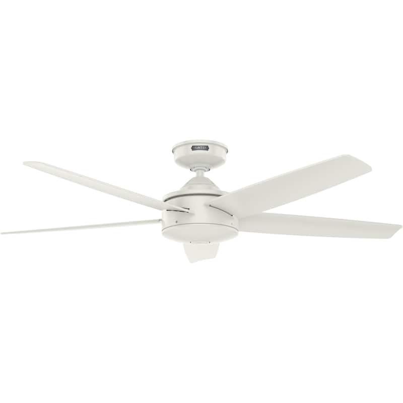 Hunter 52" Shorebreak WeatherMax Indoor / Outdoor Ceiling Fan w/ Wall Control - Extreme Weather, Salt & Corrosion-Resistant