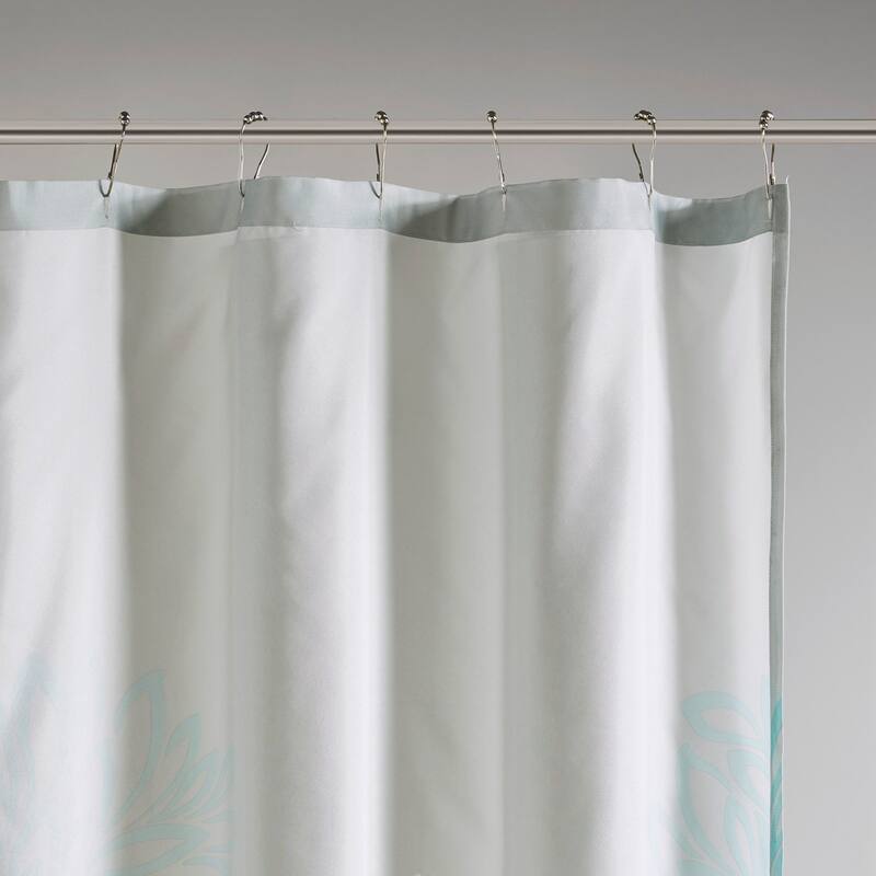 Madison Park Essentials Caldwell Printed Floral Shower Curtain